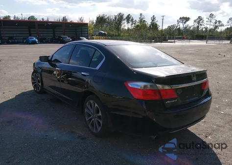 2014 Honda Accord Sport z USA, uszkodzony, nr VIN 1HGCR2F59EA232813